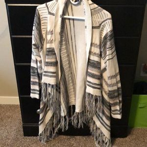 Striped cardigan